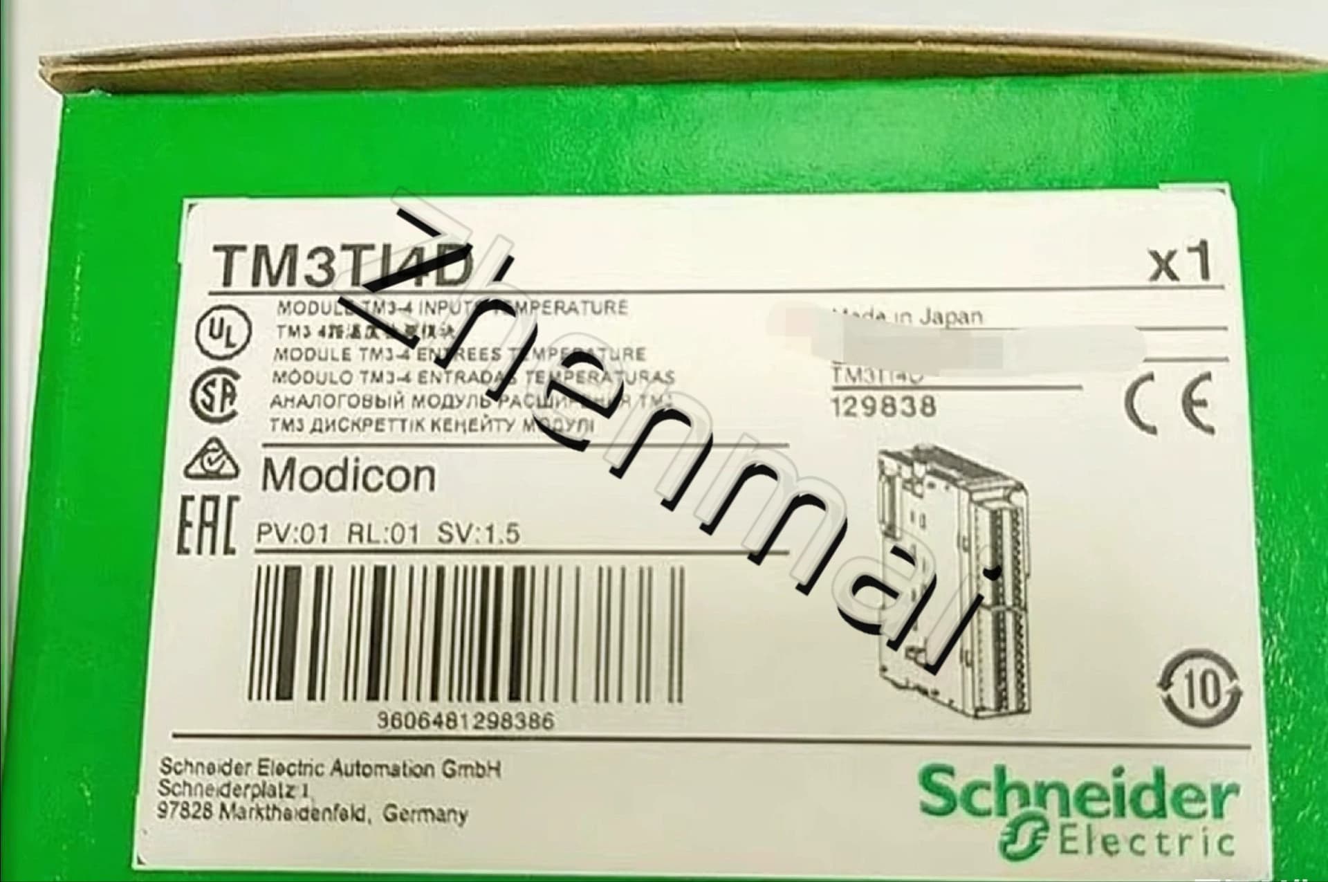 100%-ban vadonatúj, eredeti és eredeti Schneider TM3TI4D Frekvenciaváltók, megszakítók, mágneskapcsolók, védőeszközök