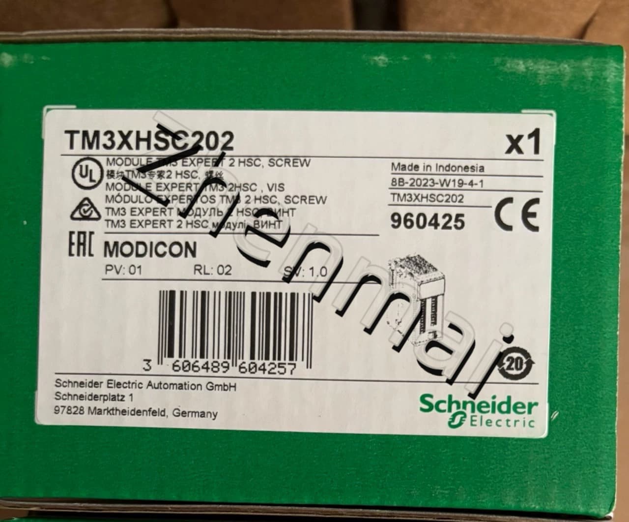100%-ban vadonatúj, eredeti és eredeti Schneider TM3XHSC202 Frekvenciaváltók, megszakítók, mágneskapcsolók, védőeszközök