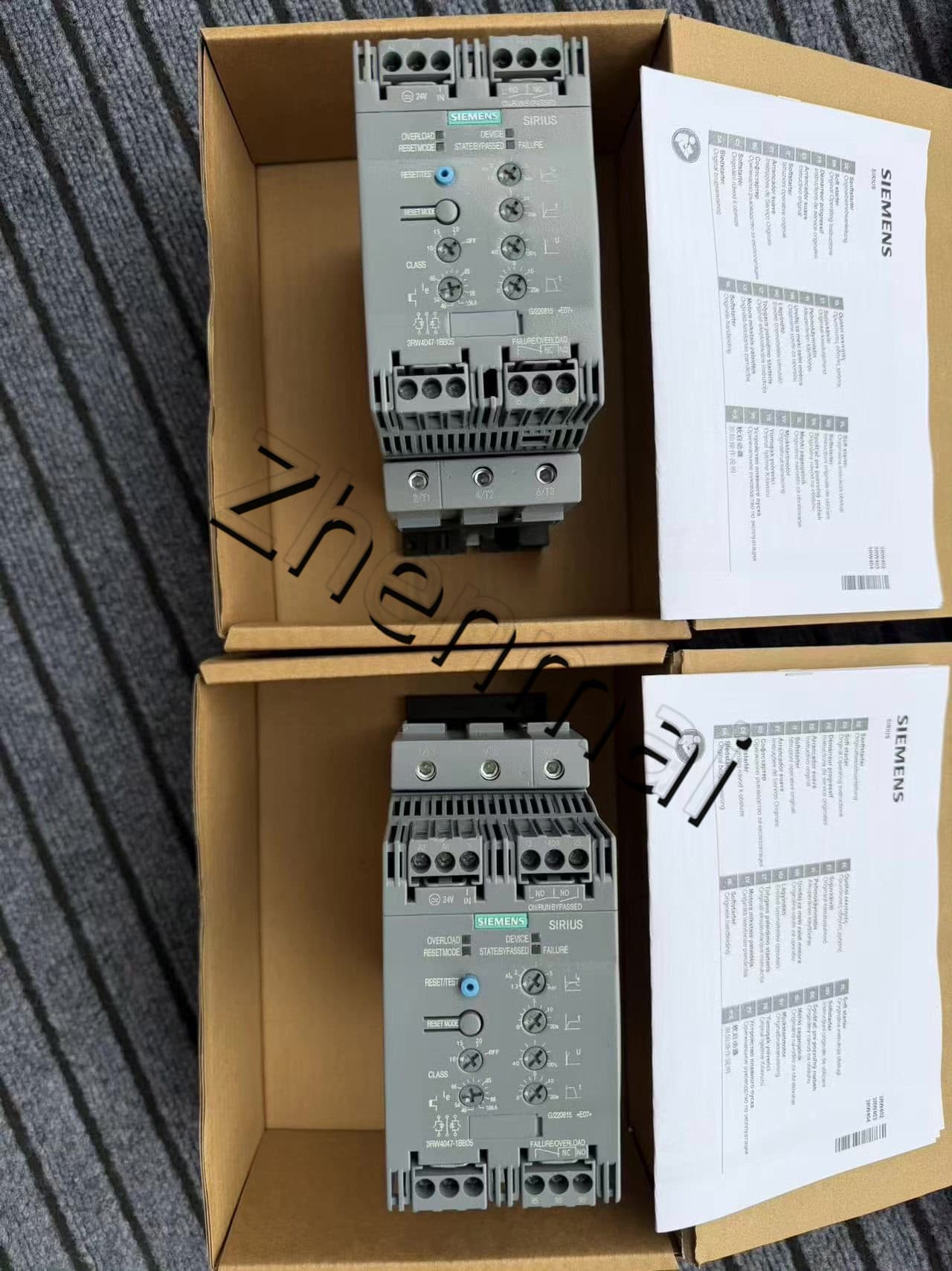 Vadonatúj, eredeti, gyári Siemens 3RW4047-1BB05 lágyindító SIRIUS SOFT STARTER