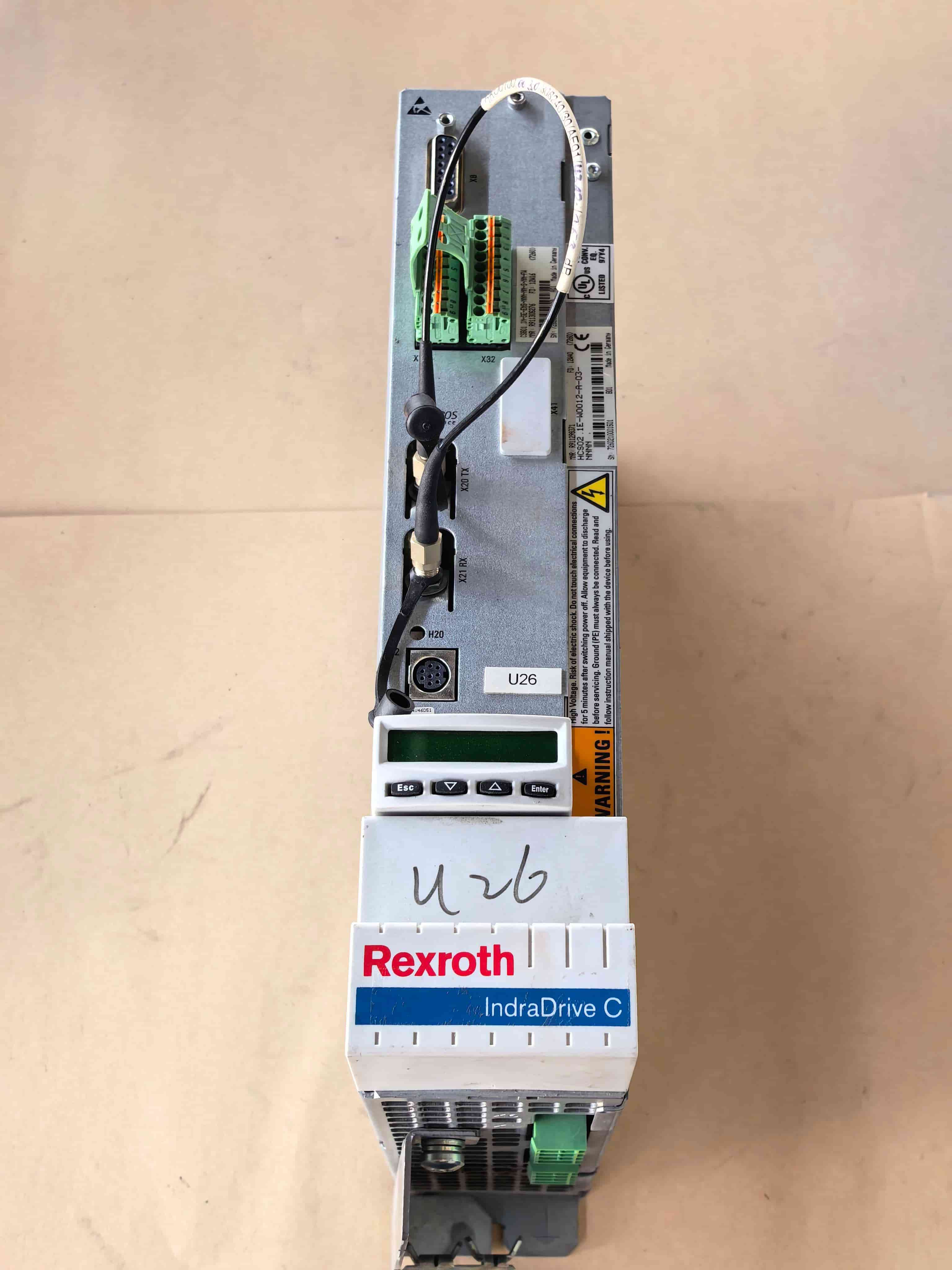 Vadonatúj eredeti Bosch Rexroth szervohajtás HCS02.1E-W0012-A-03-NNNN szervomotor gyors szállítás