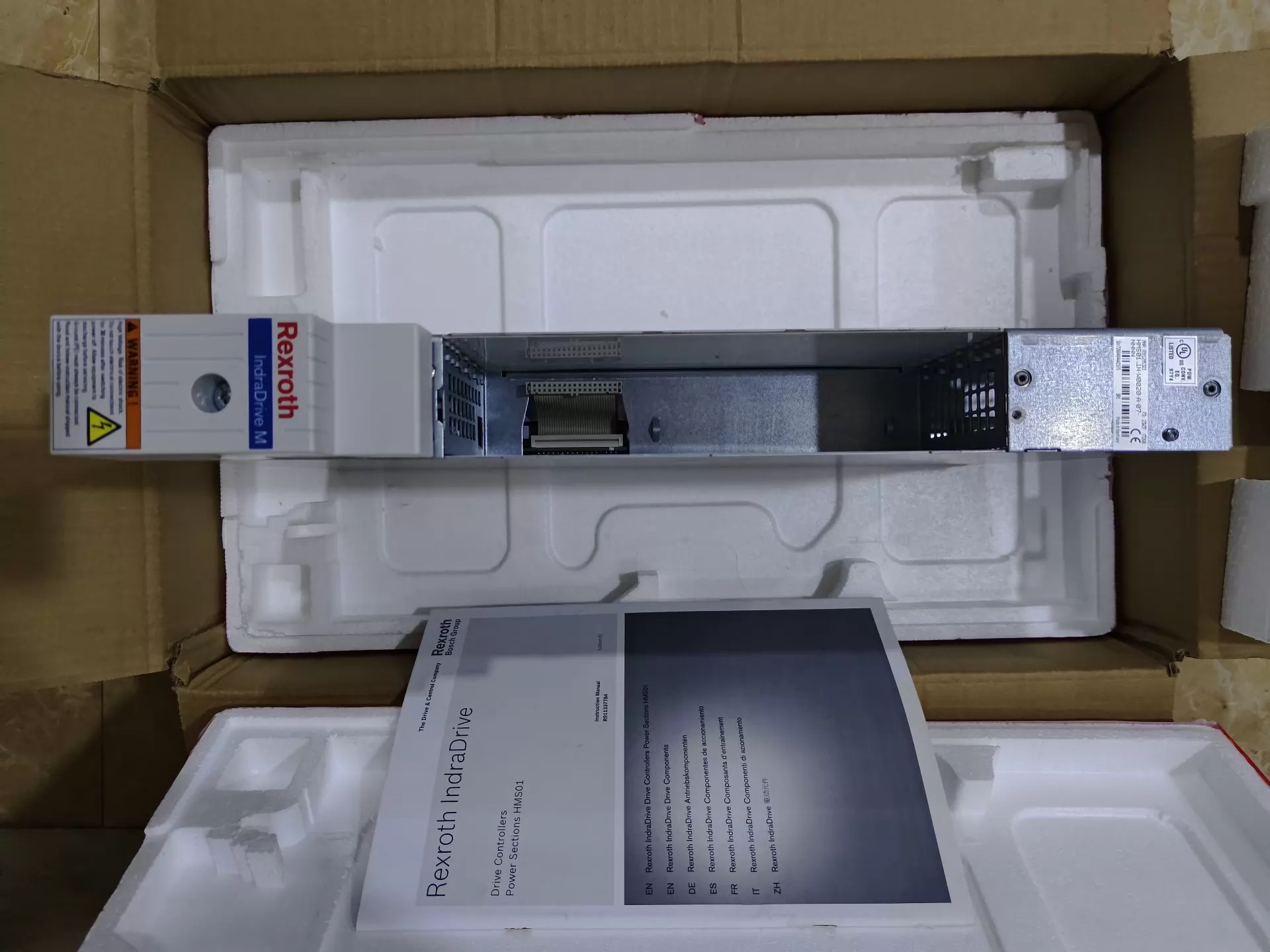 Vadonatúj eredeti Bosch Rexroth szervohajtás HMS01.1N-W0020-A-07-NNNN szervomotor gyors szállítás