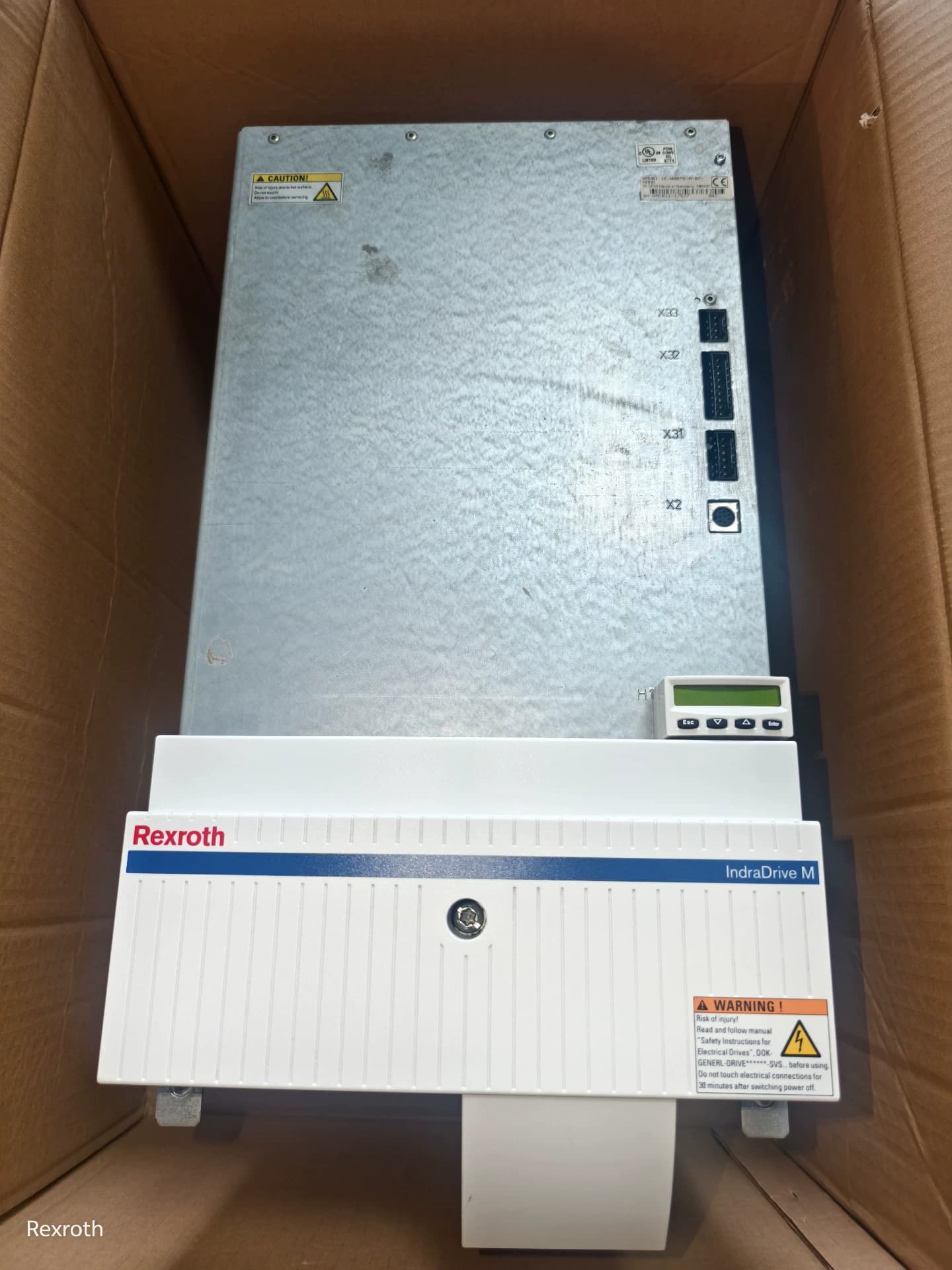 Vadonatúj eredeti Bosch Rexroth szervomotor HMV01.1E-W0075-A-07-NNNN szervomotor gyors szállítás