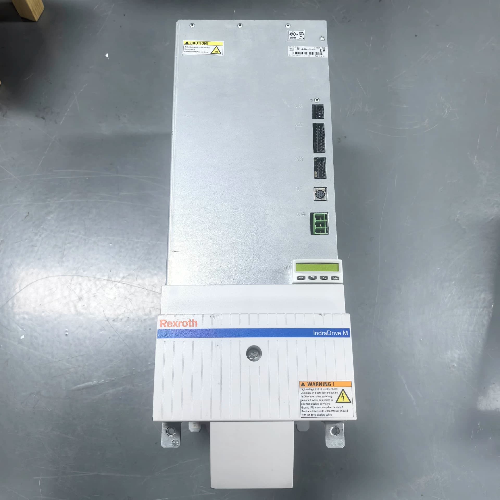 Vadonatúj eredeti Bosch Rexroth szervomotor HMV01.1R-W0018-A-07-NNNN szervomotor gyors szállítás