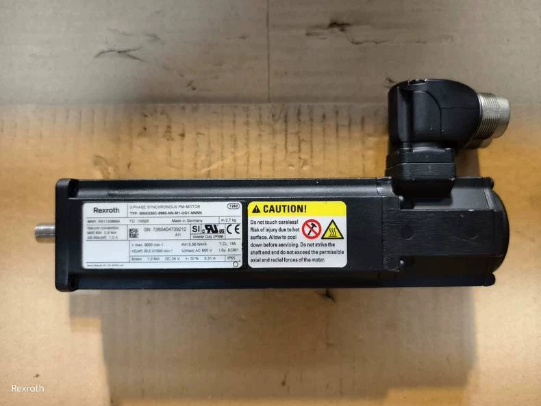 Vadonatúj eredeti Bosch Rexroth szervomotor MSK030C-0900-NN-M1-UG1-NNNN szervomotor gyors szállítás